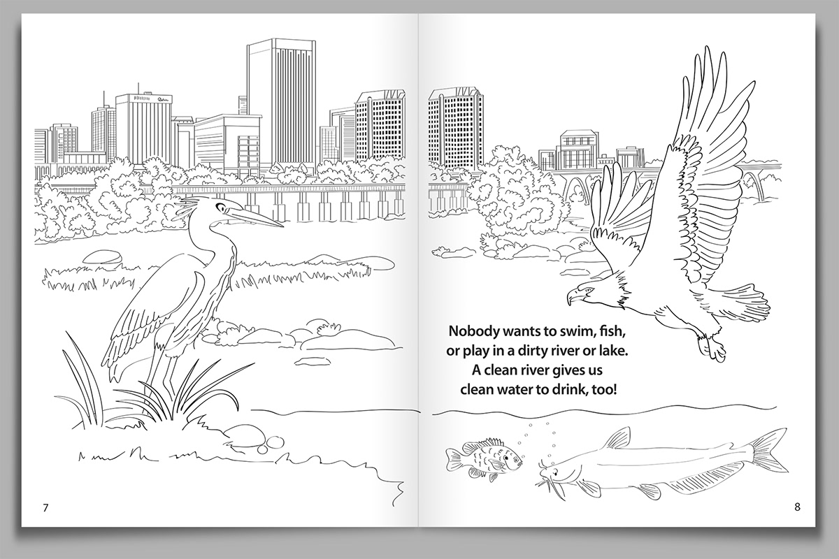 coloring book stormwater public utilities