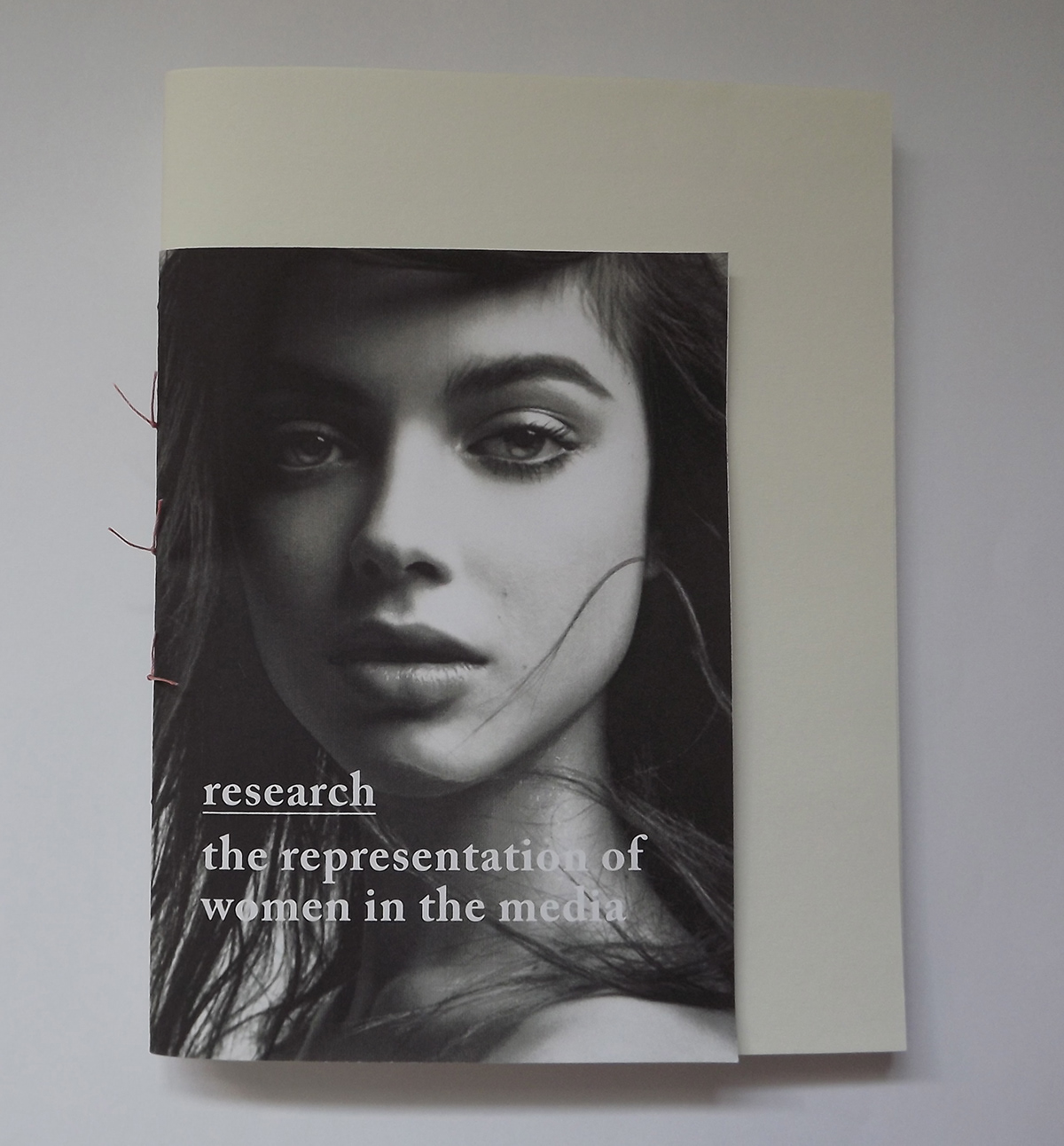 women editorial representation Booklet handmade