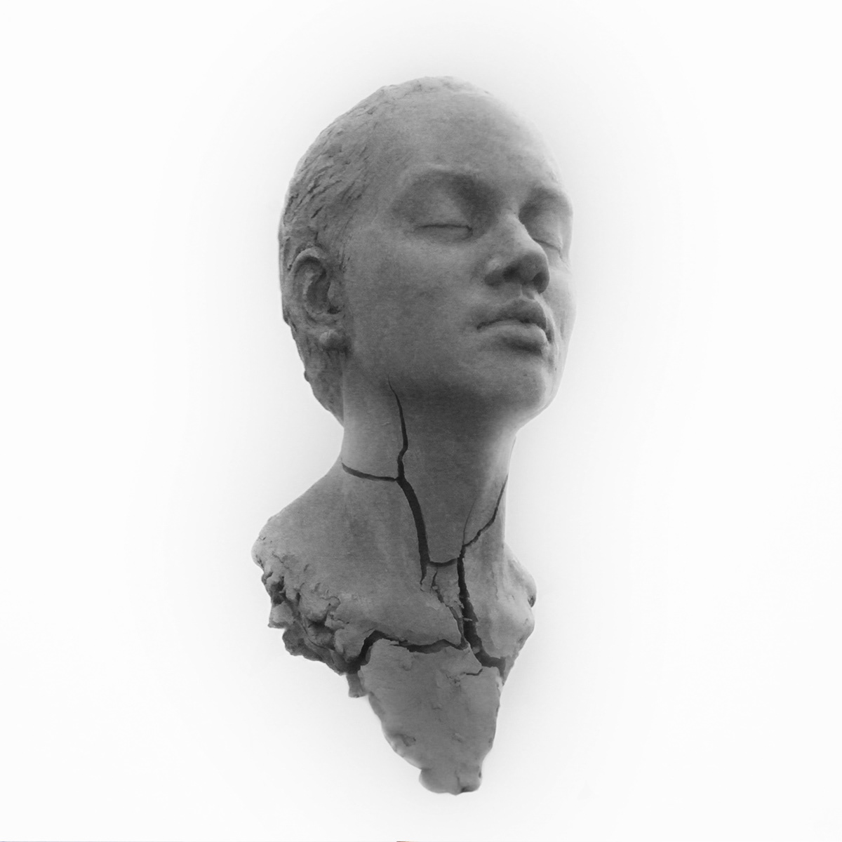 portrait art sculptor clay ceramic contemporary contemporary art