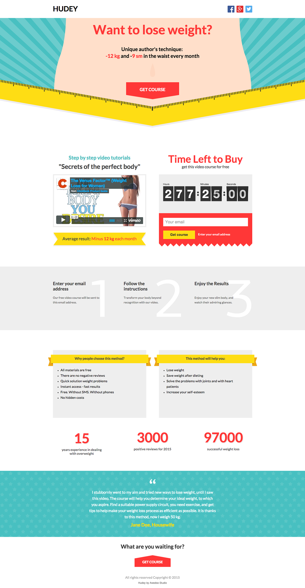 unbounce landing page Weight loss Health template envato themeforest Theme