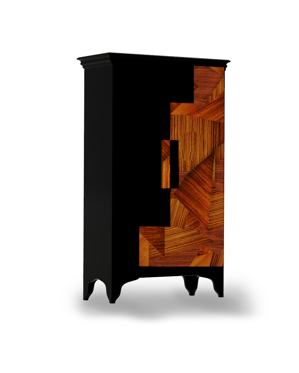 neruda cabinet wood furniture Interior creative veneers armário award