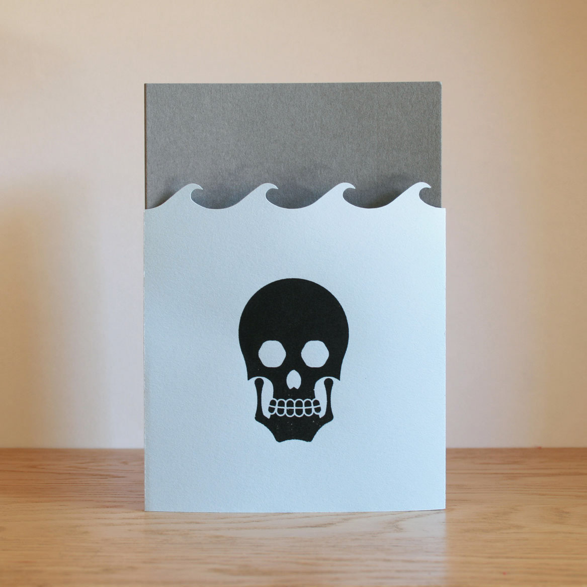 Stuart Daly spring once more nautical anchor mermaid lighthouse Rum skull wave paper cut greeting cards