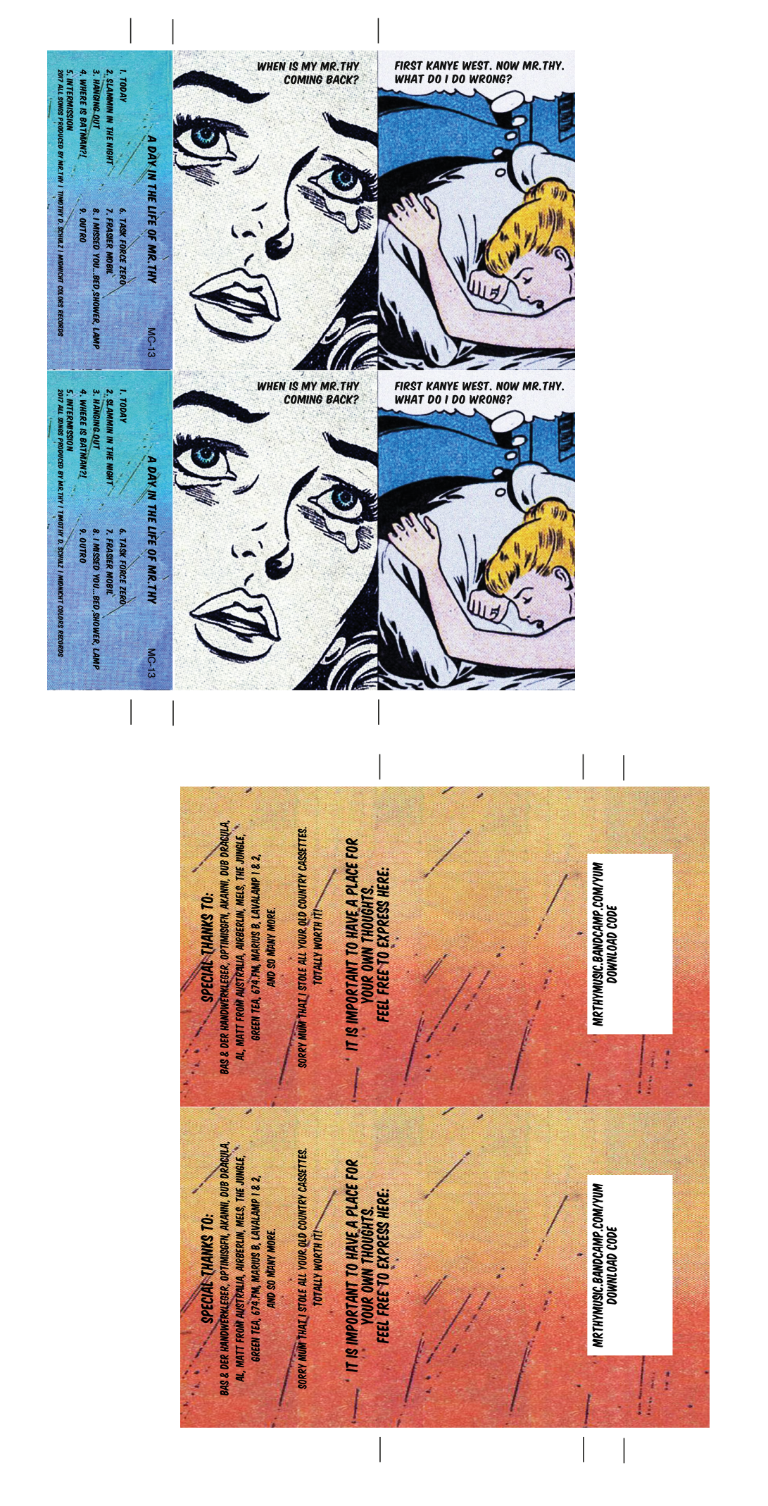 cassette artwork cover print