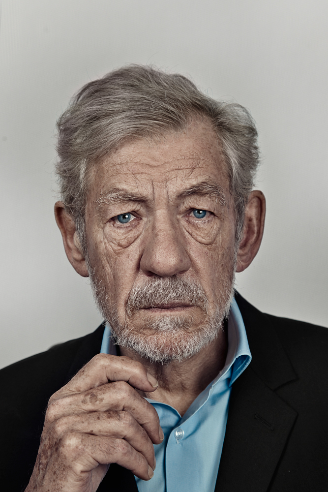 Adobe Portfolio Portraiture portrait Sir Ian McKellen Rory Lewis Photographer Rory Lewis Photography portraitist