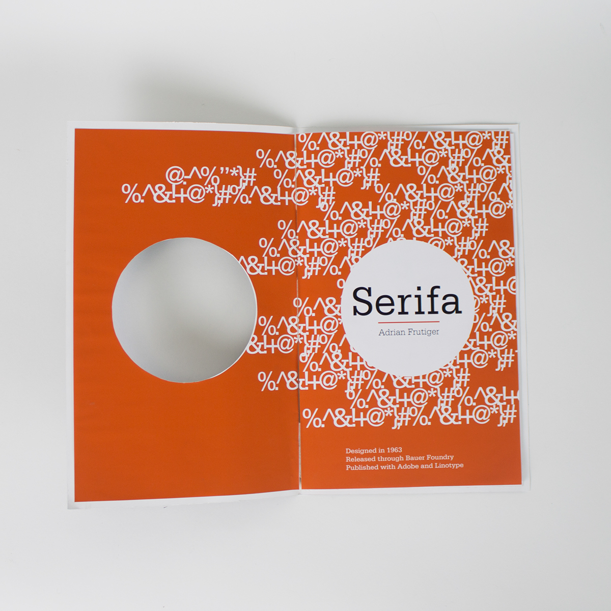 print book serifa adrian frutiger