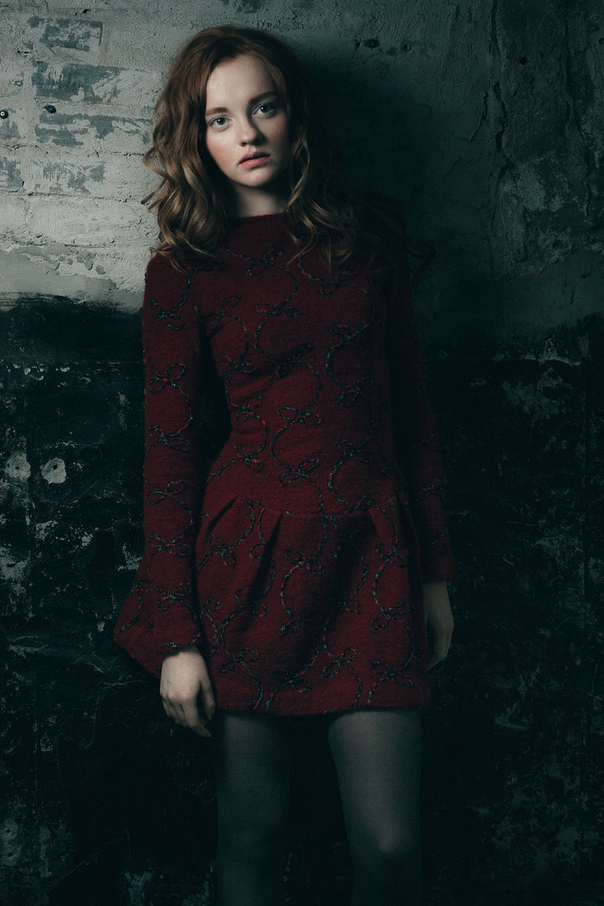 fashion photography Fashion Designer red dress