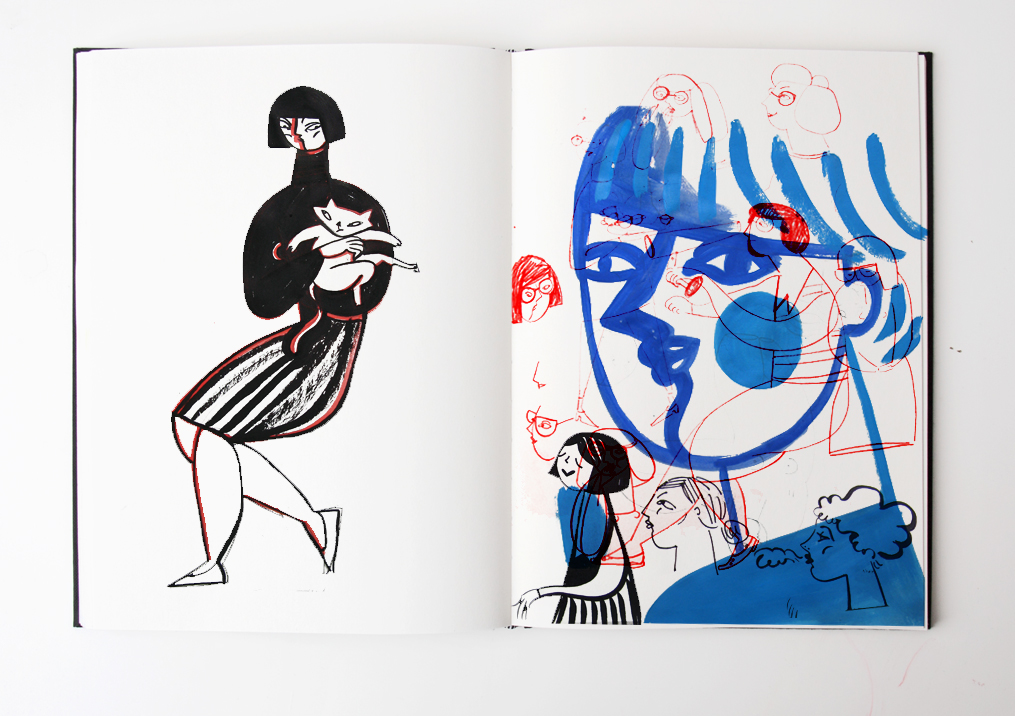 pattern sketches sketchbook gouache fashion design Character children