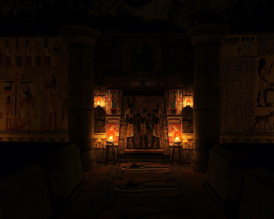 ancient egypt Crypts horror Tombs underground