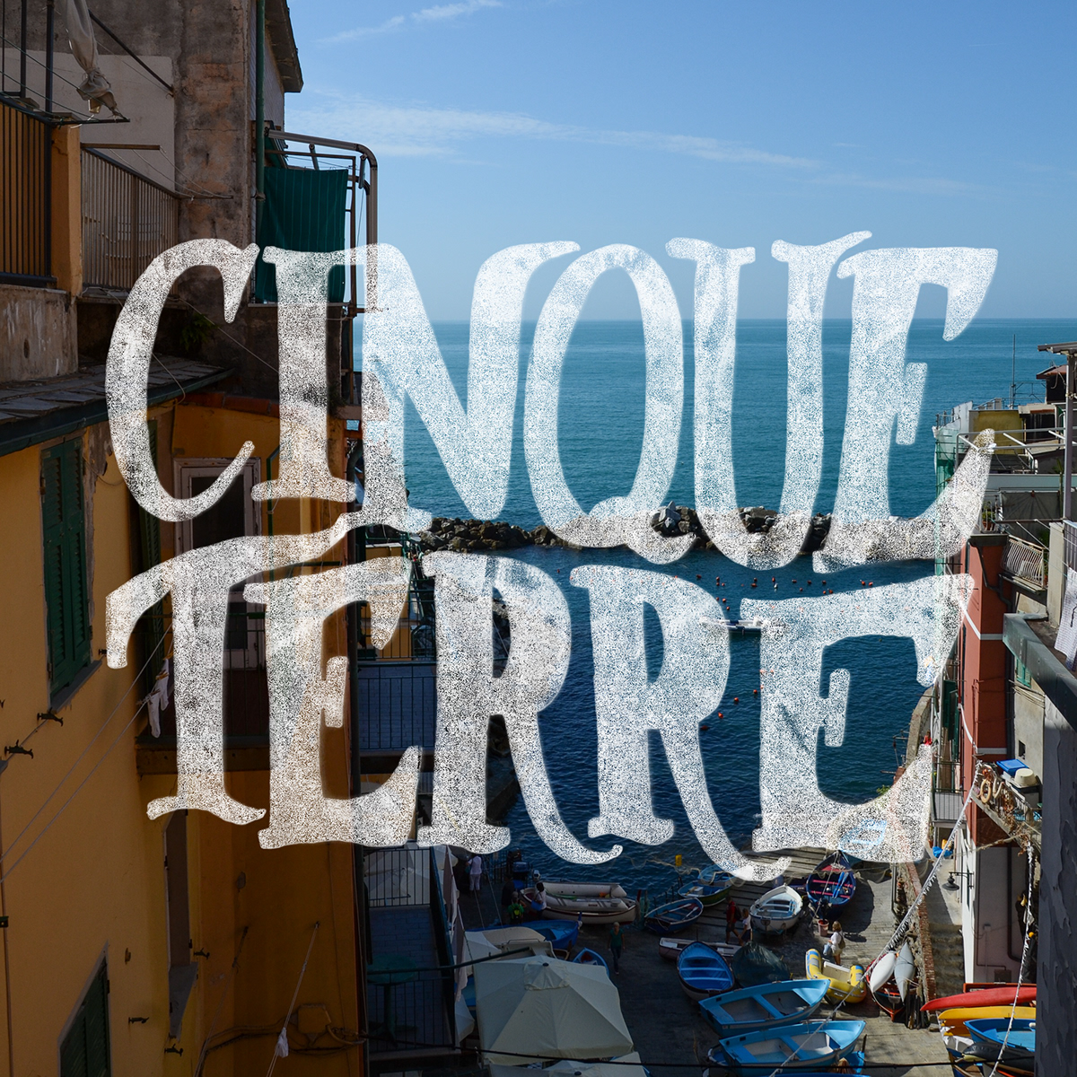 adventure Italy Travel HAND LETTERING series type