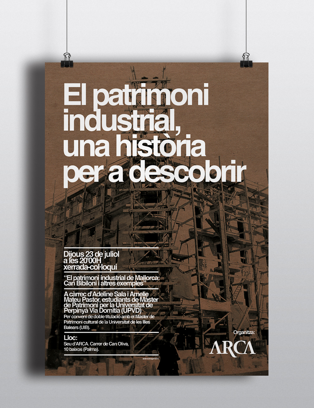 arca palmademallorca bubble123   poster patrimonio industrial mallorca