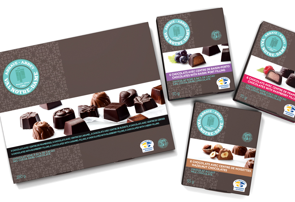 identité redesign chocolat Packaging artisanal qualitatif