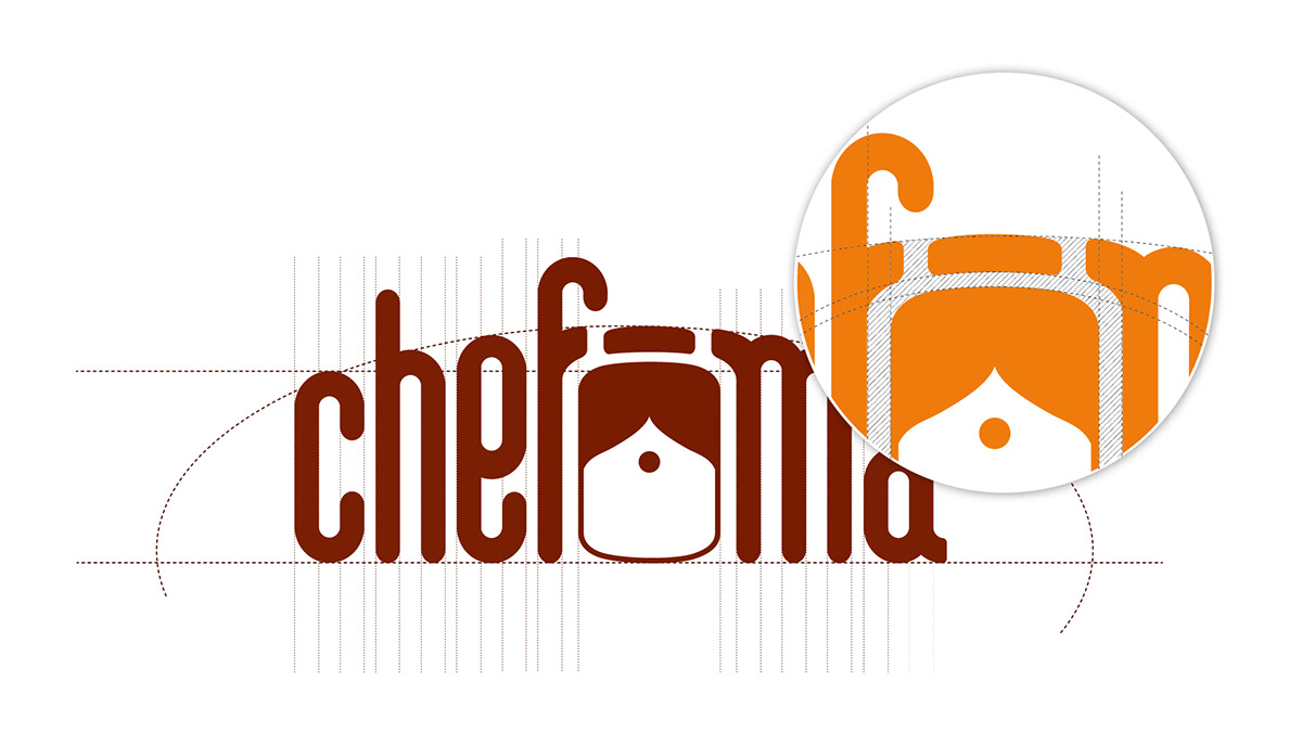 chefma logo Logotype typography   graphic design  branding  identity Logo Design pickle packaging packaging design