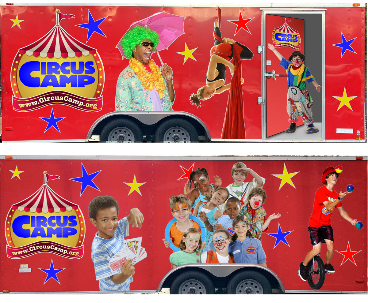 print digital flyers Signage emails ads wraps kids children video