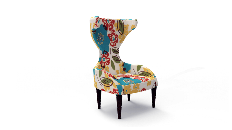 wing chair upholstery