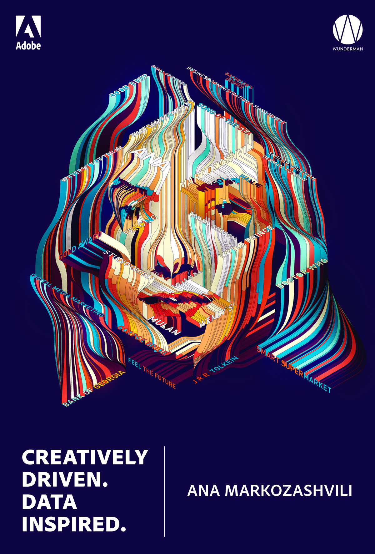 portrait Cannes lions data portrait