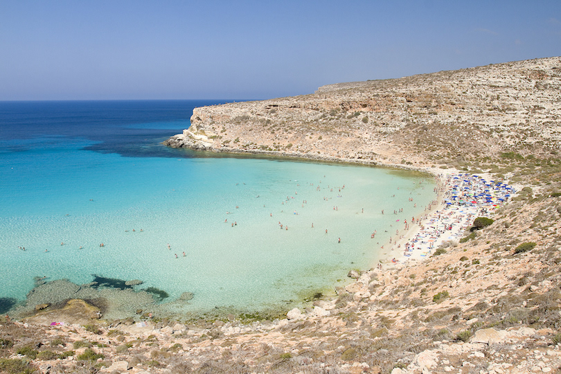 Spiaggia dei Conigli, Lampedusa, Sicily