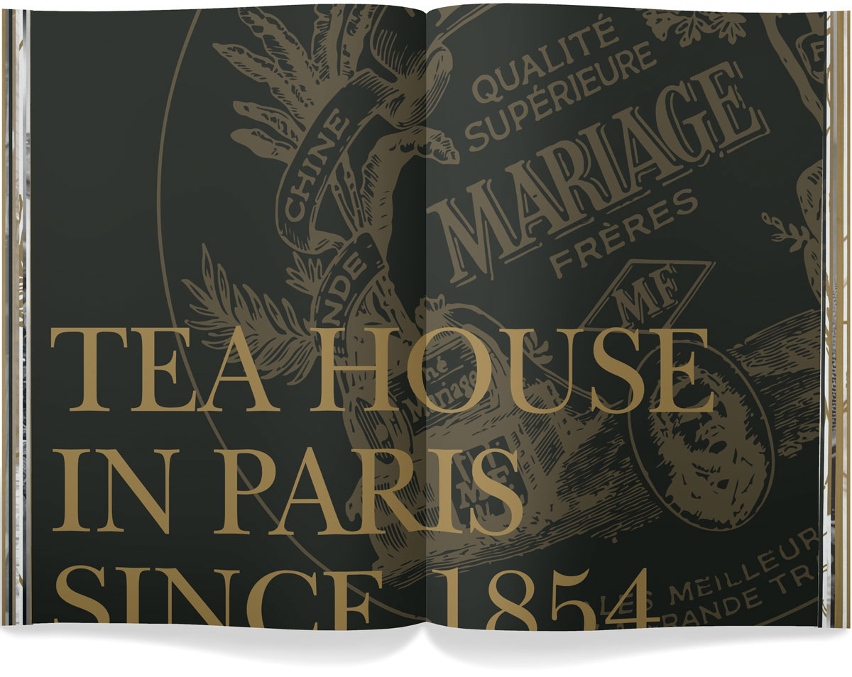 Mariage frères tea catalog book