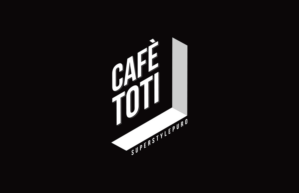 Toti caffe Style Logotype garageolimpo brand