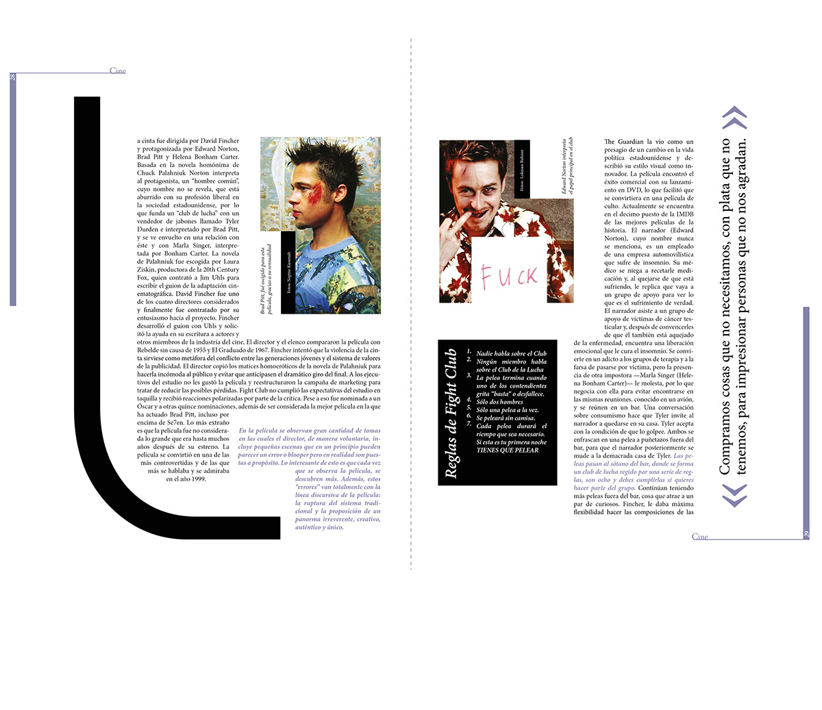 Magazine/Art/Editorial/graphic Design