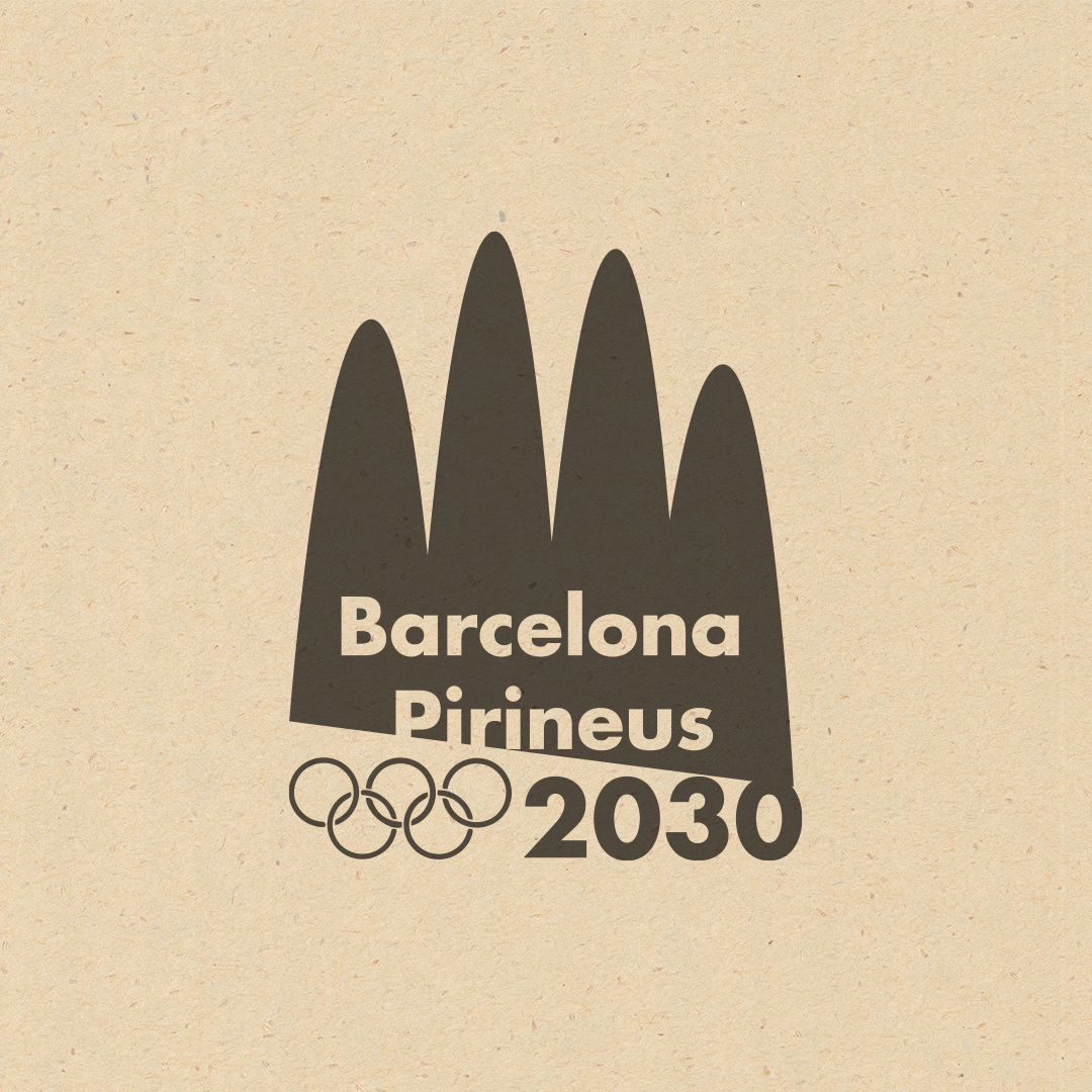 brand identity ad winter barcelona graphic design 