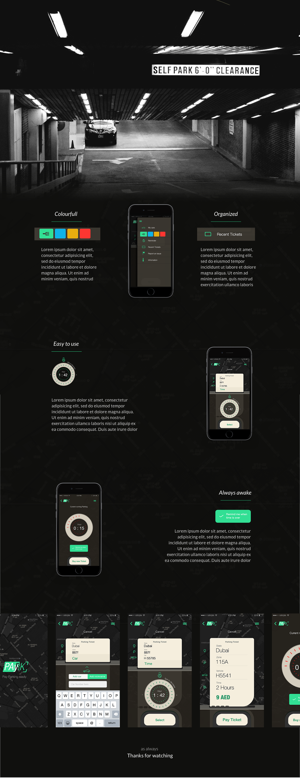 mobile app UI ux design creative