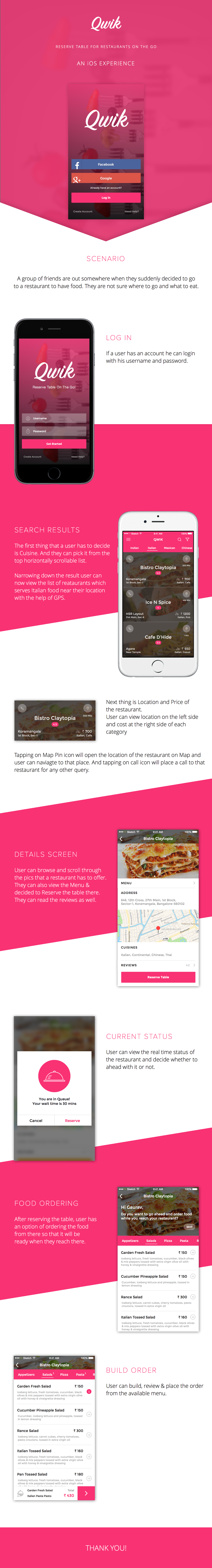 food ordering Mobile app Reserve Table ios 9 on the go ios iosup