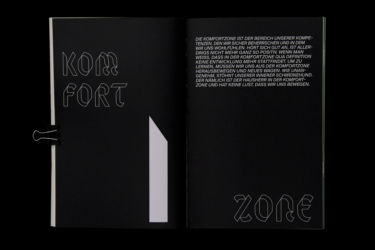 Comfortzone   design editorial experimental graphic graphicdesign ILLUSTRATION  magazine print typography  
