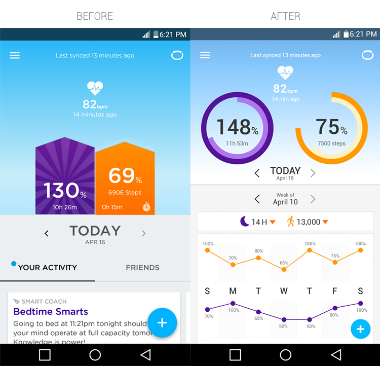 Health ux Jawbone Up UX design user experience Internet of Things