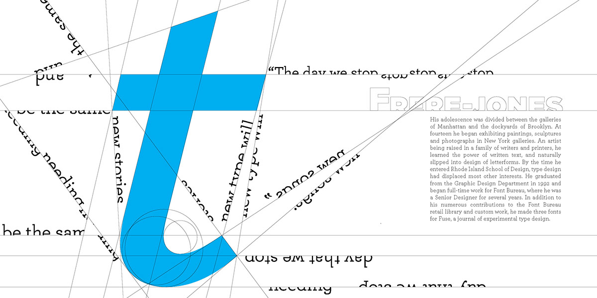 type frutiger frere-jones Crouwel experimental book grid homage digital Typographic Design SCAD