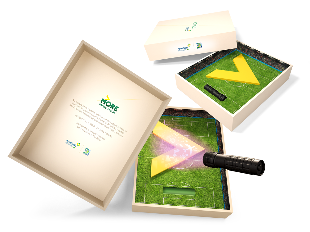 Apex Brasil Copa das Confederações live marketing Exhibition  Evento Stage promo