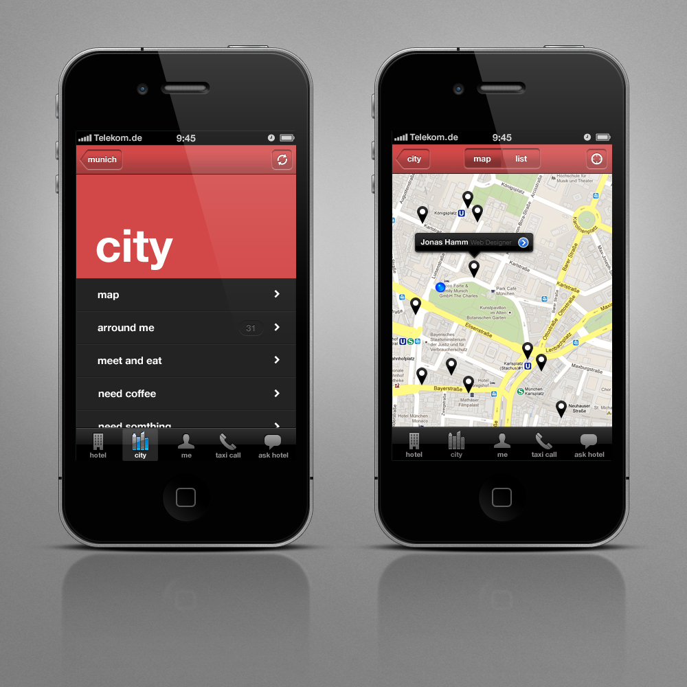 iphone Application Design app mobile ios UI ux