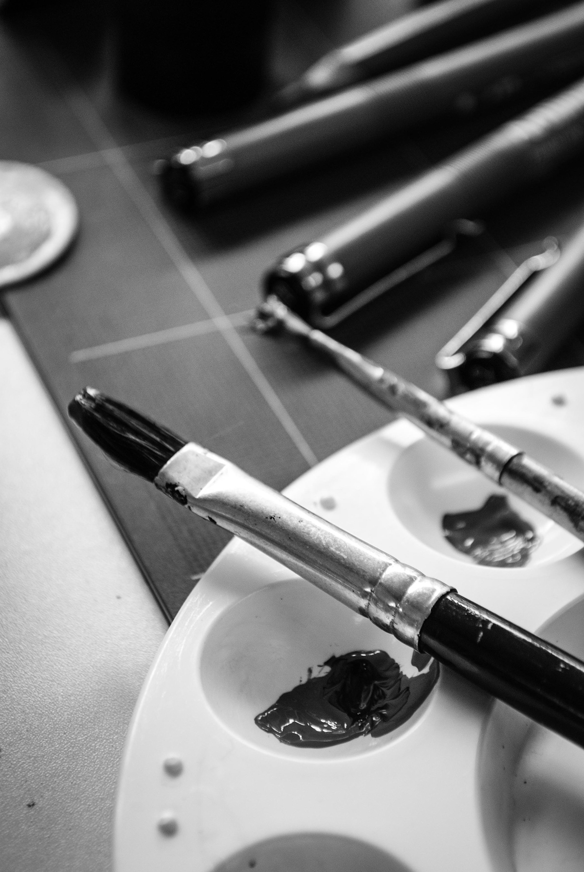 mexico design photo Fotografia paint pencil brush black White marketing  