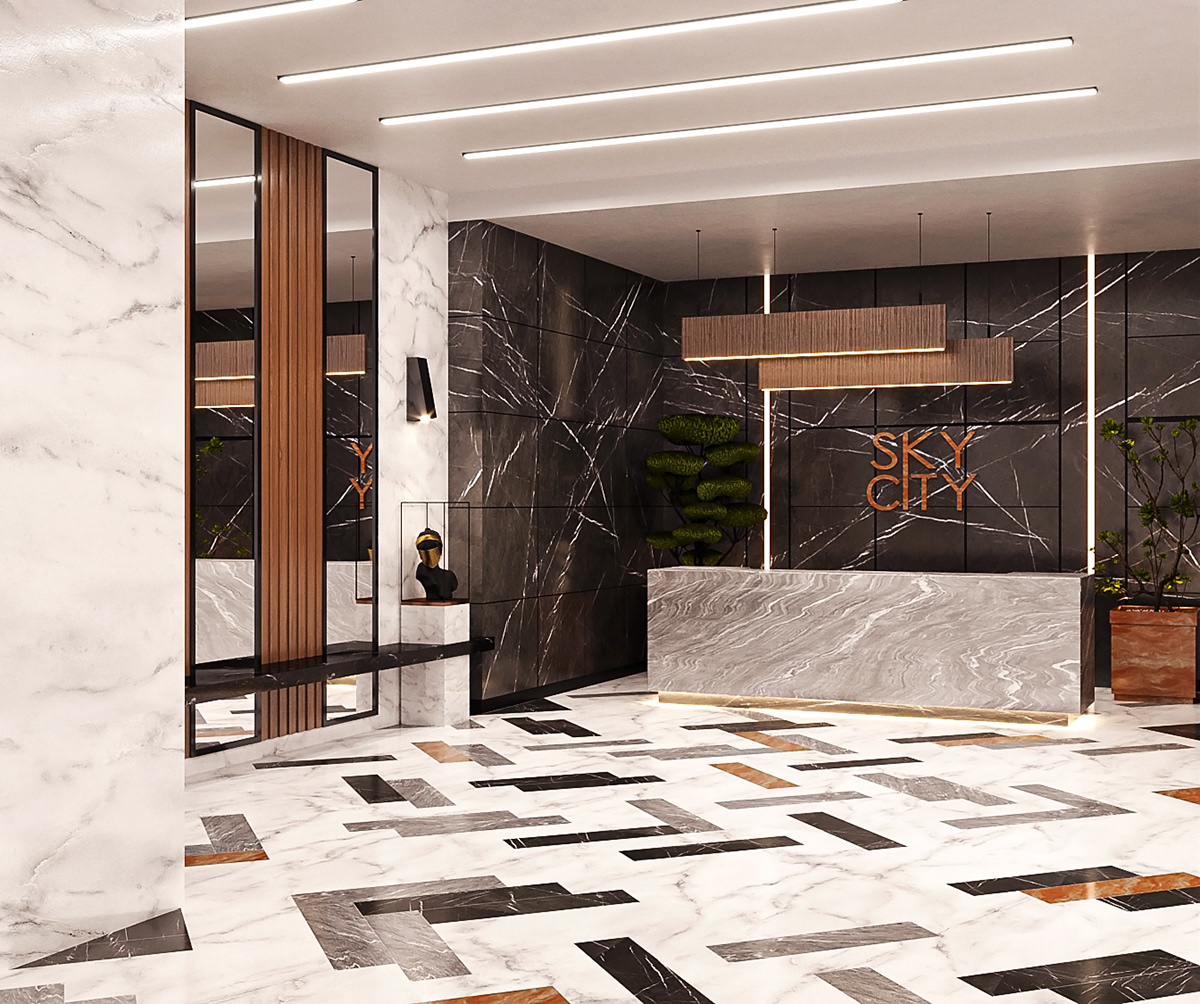 3ds max architecture interiordesign modern Render residential visualization