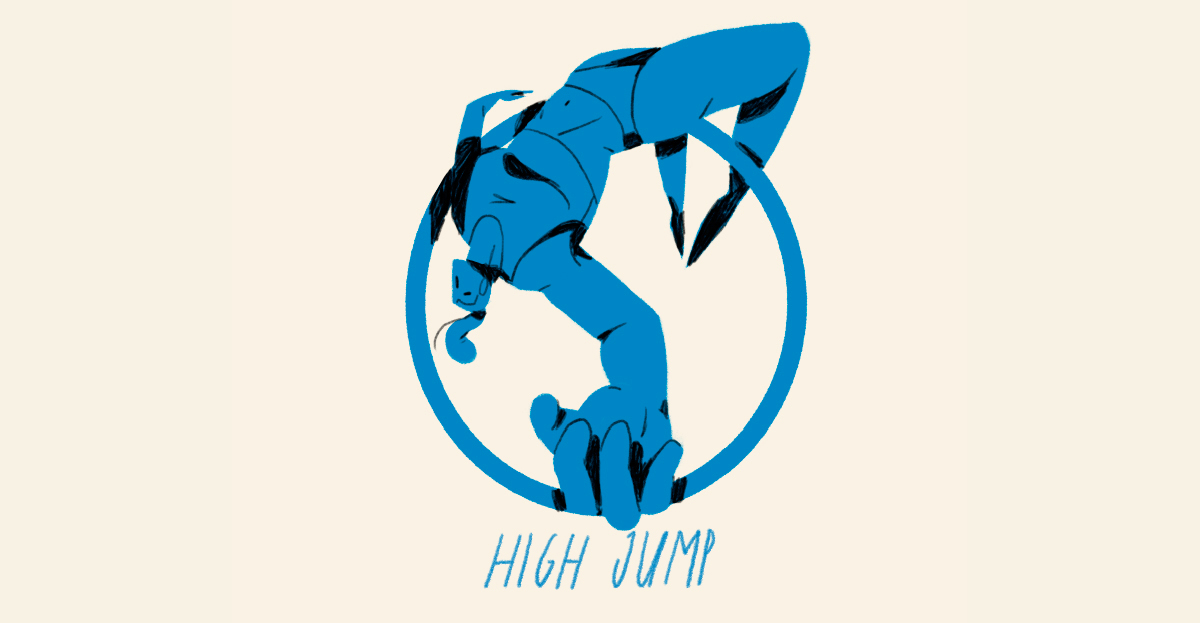 Olympics sports animation  motion graphics  Games Character hurdles Discus high jump javelin