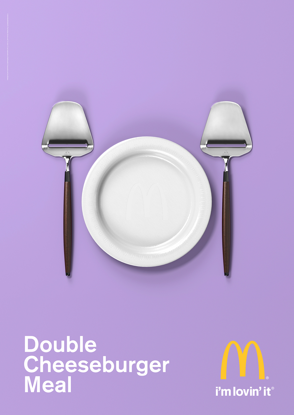 Outdoor poster McDonalds DDB helsinki 3D modo
