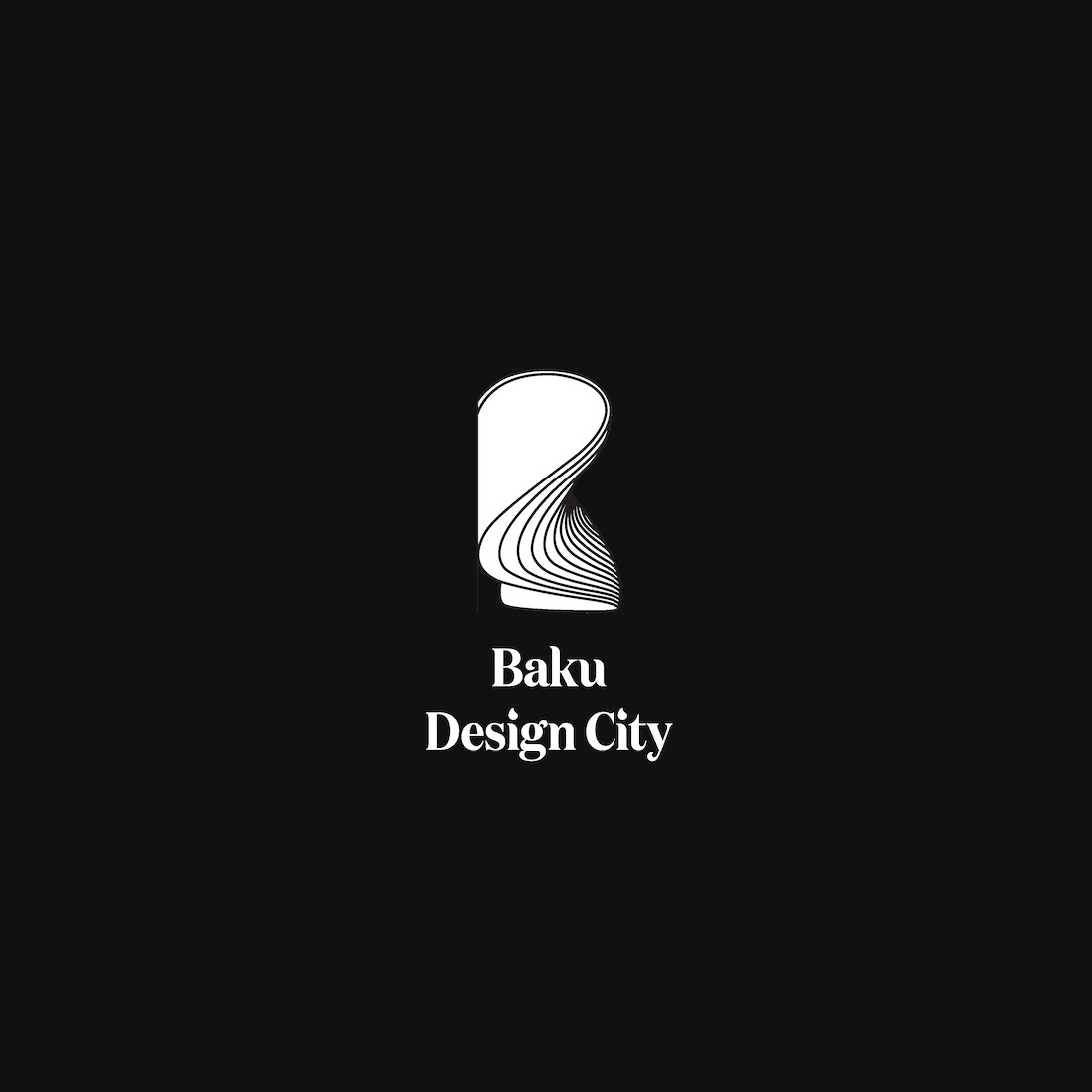 baku design city branding  logo Logotype monogram