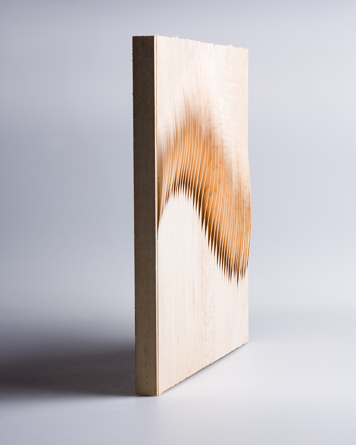 wave  Wood  paneling  optic illusion  tile  hg  eliza mikus  interior finnagora  design contest