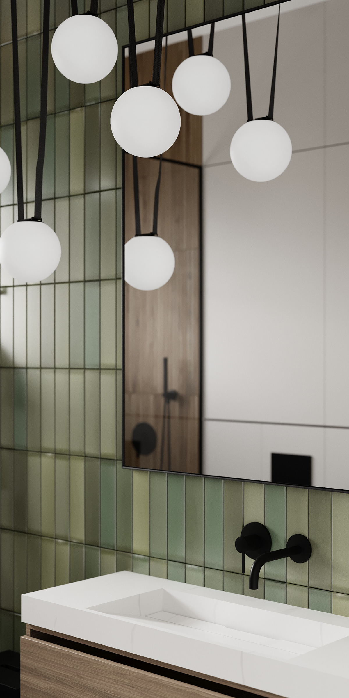 design designinterior bathroom 3dmax corona render  visualization interior design  Render Interior