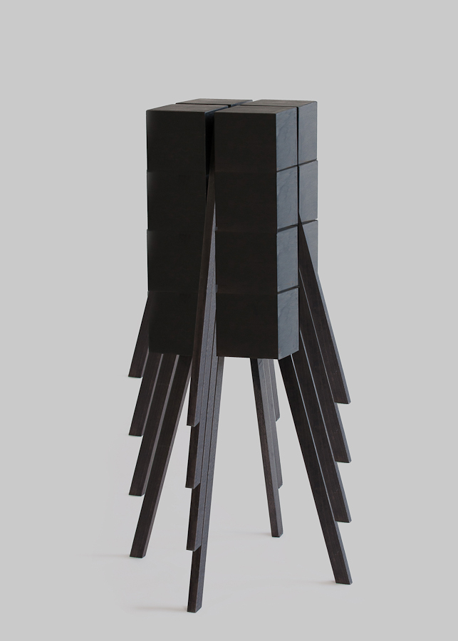 stool furniture black shade stools stackables stack