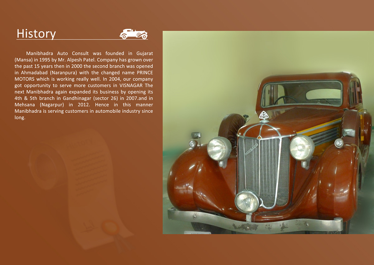 brochure design exhibition of rare car Exhibition  rare car Cars rear cars Brochure Designing