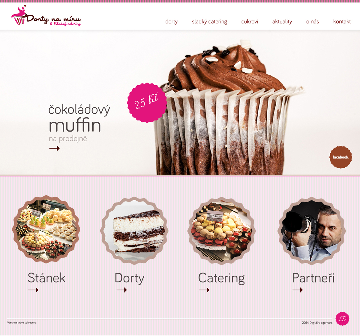 Website Webdesign cake dorty