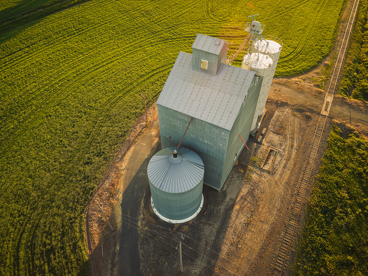 Aerial crops farming farmland harvest Landscape palouse PALOUSE WASHINGTON scenic Tractor