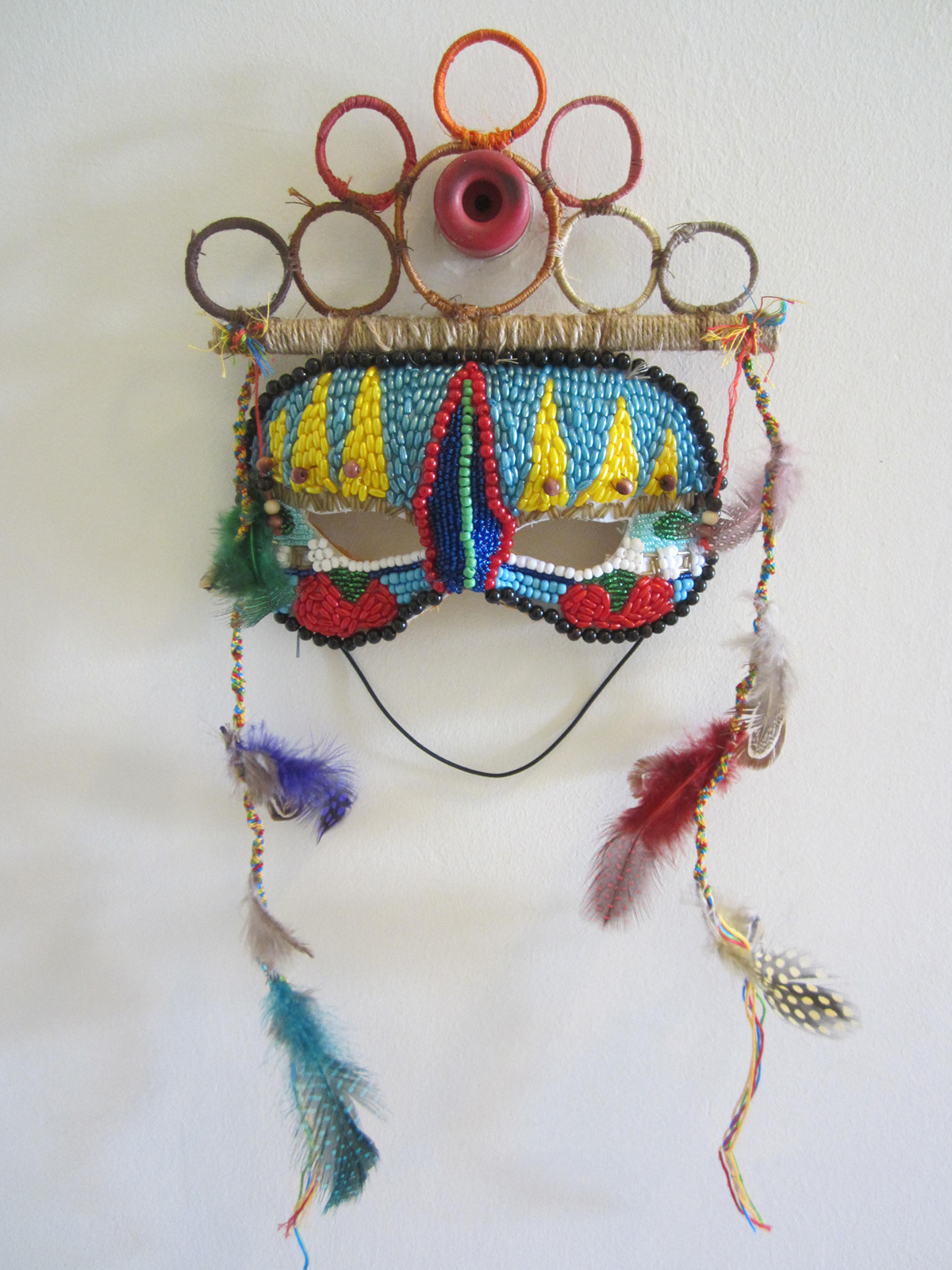 craft mask bead tribal