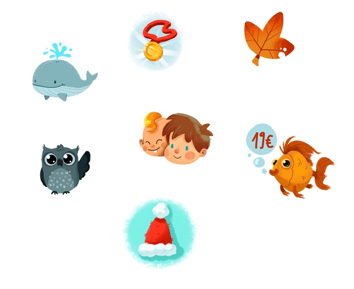 ilustration children ilustration Web Webdesign Character design  characters