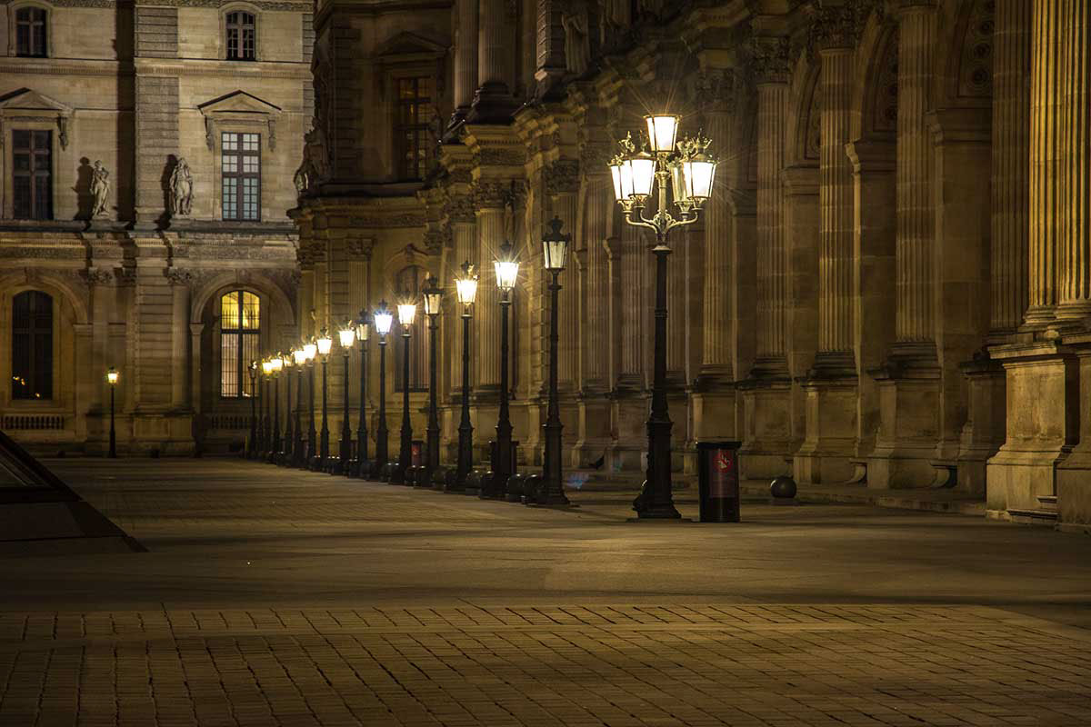 Paris night photography