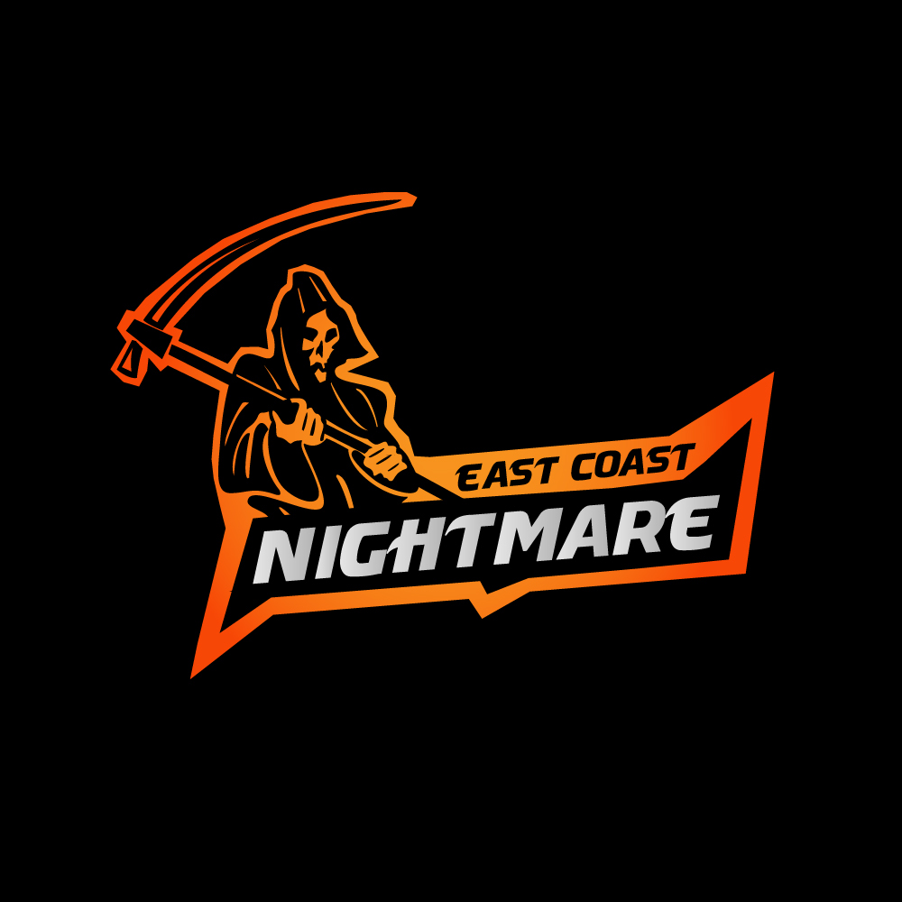 nightmare Easrcaast logo football Teaam america college student Arslan Janjua Freelance