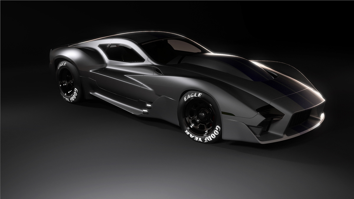 shelby Ford car concept muscle coupe