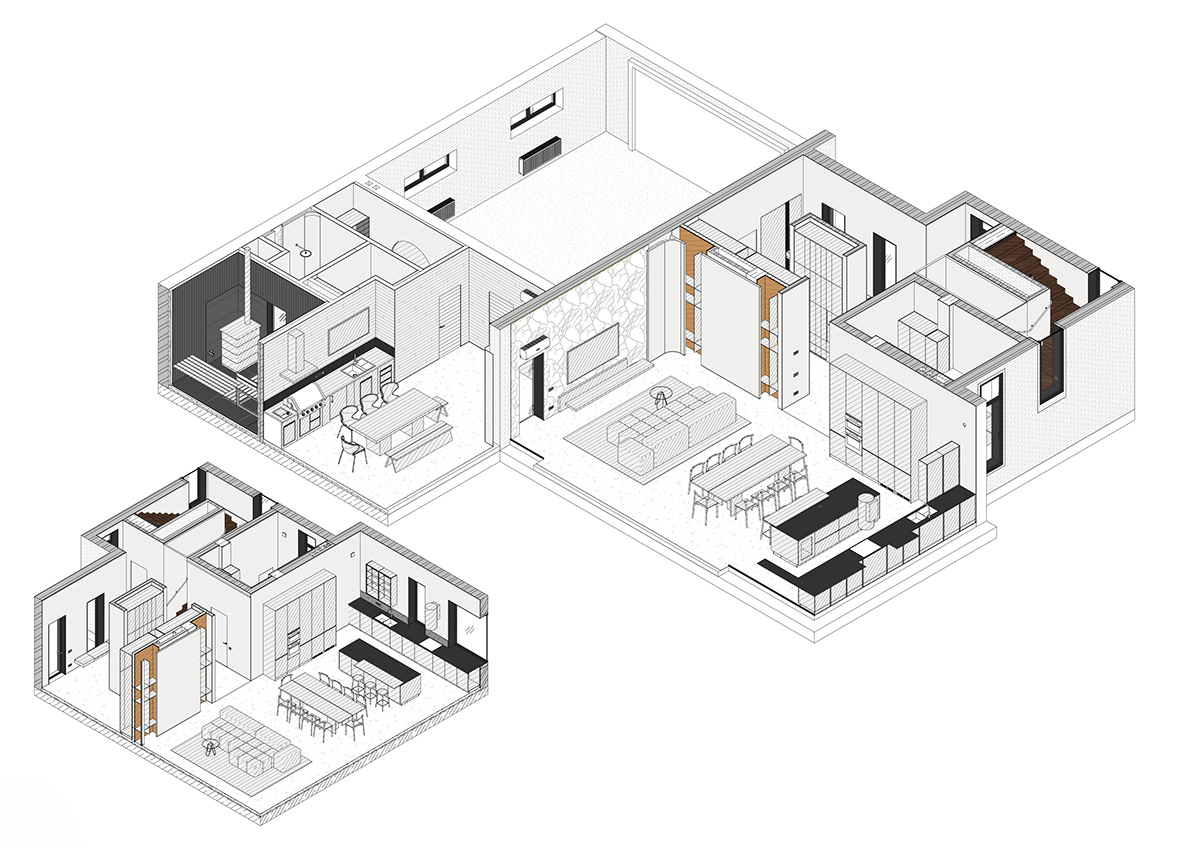 3ds max architecture archviz CGI corona houseinterior interior design  interiordesign Render visualization