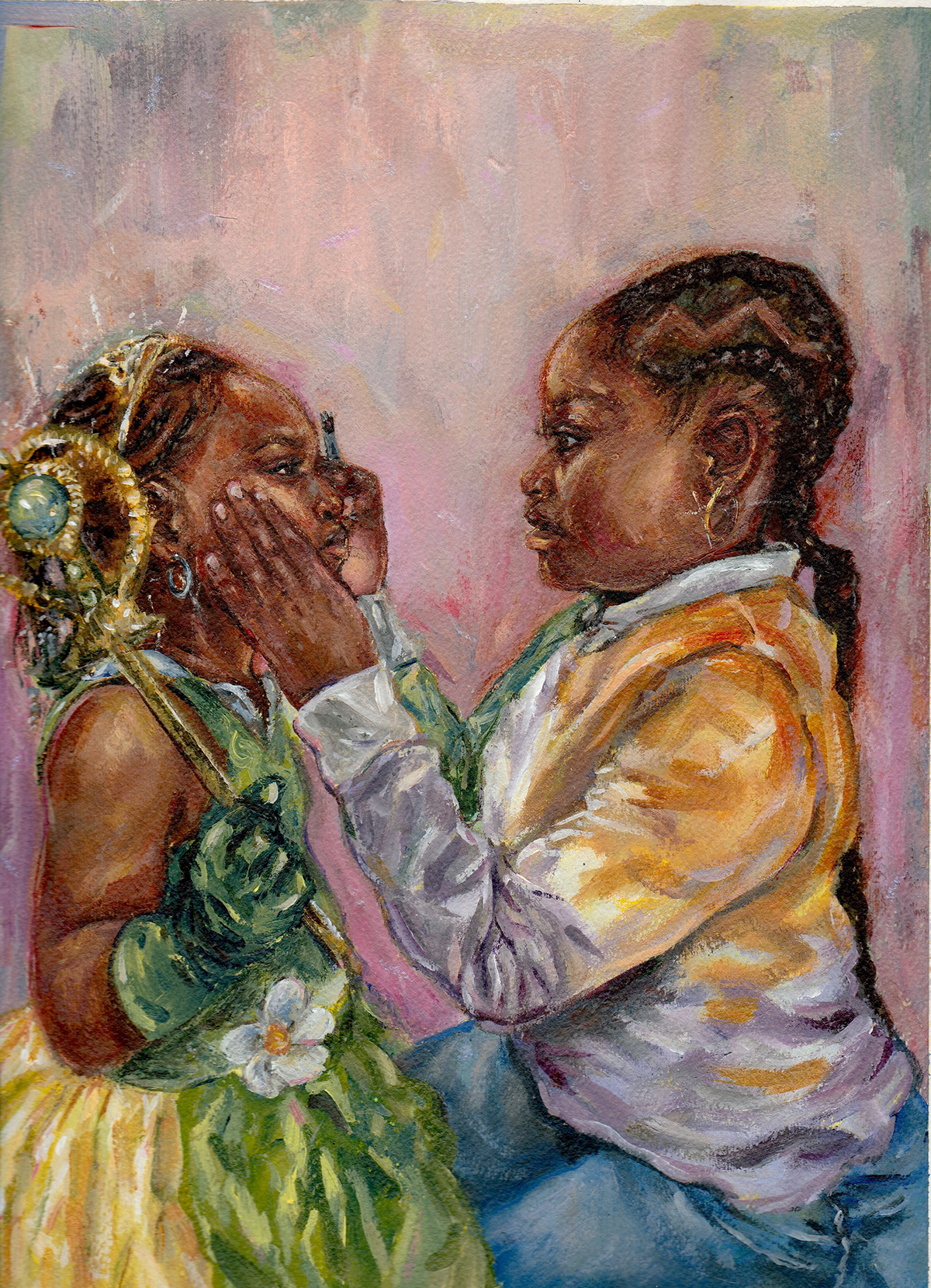 children realism painting Child portraits traditional portrait traditonal art