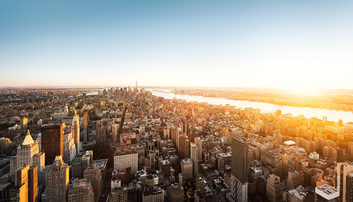nyc new york city Manhattan Aerial cityscape Megacity usa Urban skyline